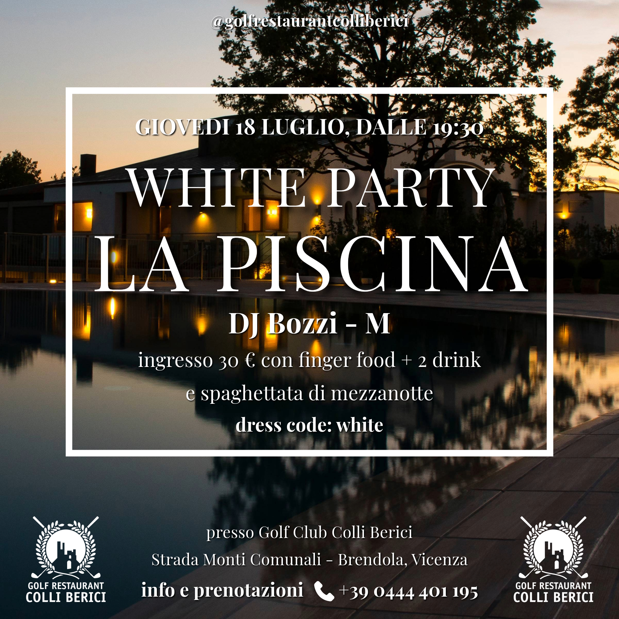 White Party La Piscina!